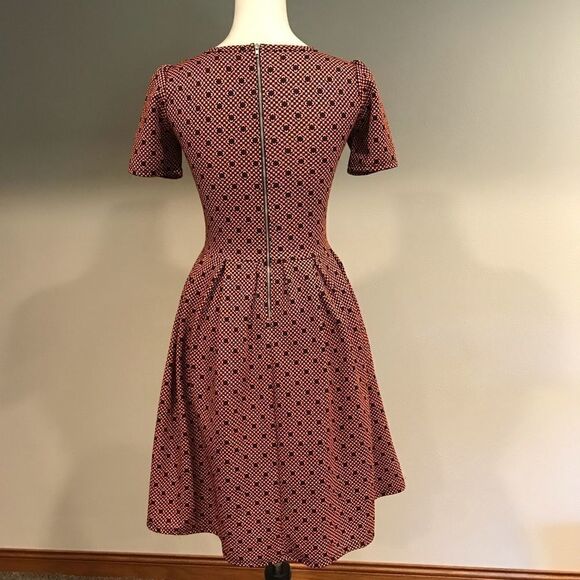 Gorgeous LuLaRoe geometric print Amelia dress - Picture 7 of 13